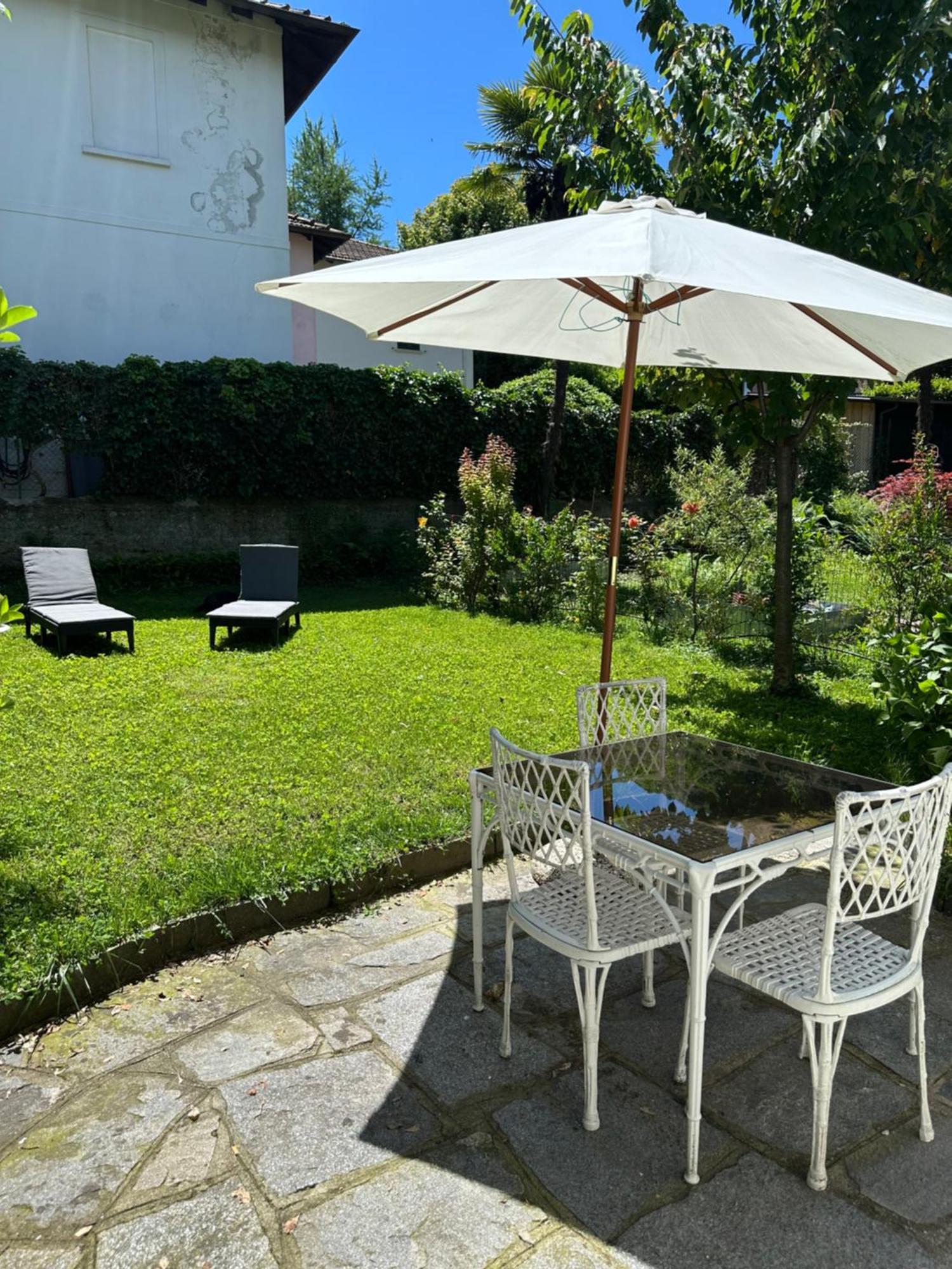 Casa Del Custode: Renovated Flat With Garden In A Villa Near The Lake Stresa Eksteriør bilde